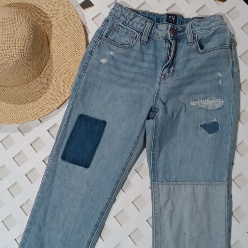 Gap Denim Blue Jeans Rise Waist